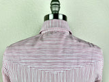 CR RanchWear Physical CR Tradition Azalea Pink and White Pencil Stripe