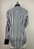 CR RanchWear Physical CR Tradition Black and White Tencel Bengal Stripe