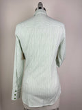 CR RanchWear Physical CR Tradition Botanic Green and White Pencil Stripe