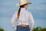 CR RanchWear Physical CR Tradition Dusty Lilac and Periwinkle Stripe