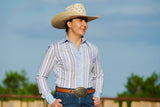 CR RanchWear Physical CR Tradition Dusty Lilac and Periwinkle Stripe