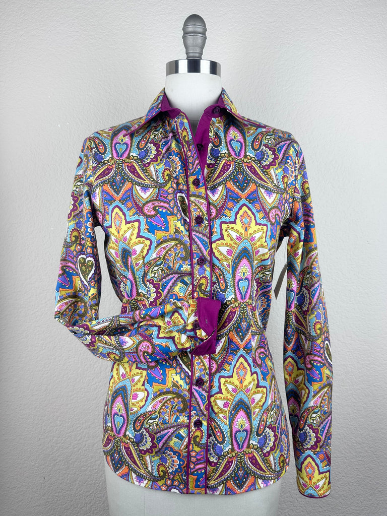 CR RanchWear Physical CR Tradition Gypsy Heart Paisley- FINAL SALE