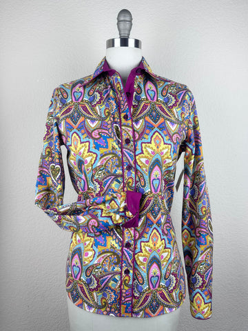 CR RanchWear Physical CR Tradition Gypsy Heart Paisley- FINAL SALE