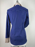 CR RanchWear Physical CR Tradition Navy and Champagne Stripe
