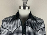 CR RanchWear Physical CR Western Pro Black and White Houndstooth with Black Contrast
