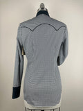 CR RanchWear Physical CR Western Pro Black and White Houndstooth with Black Contrast