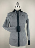 CR RanchWear Physical CR Western Pro Black and White Houndstooth with Black Contrast