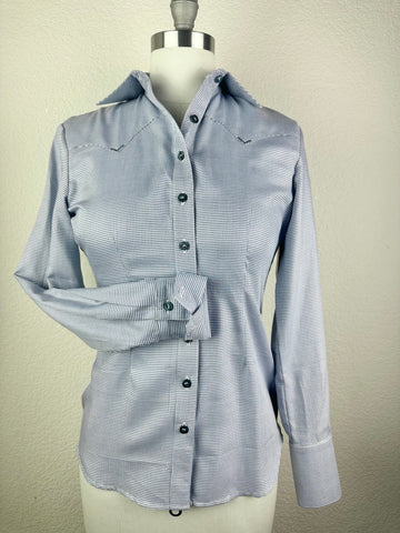 CR RanchWear Physical CR Western Pro Blue Dimension Italian Cotton - FINAL SALE