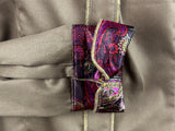 CR RanchWear Physical CR Western Pro Bronze Cotton Sateen with Silk Paisley Contrast- FINAL SALE