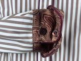 CR RanchWear Physical CR Western Pro Brown and White Bengal Stripe with Brown Paisley Contrast
