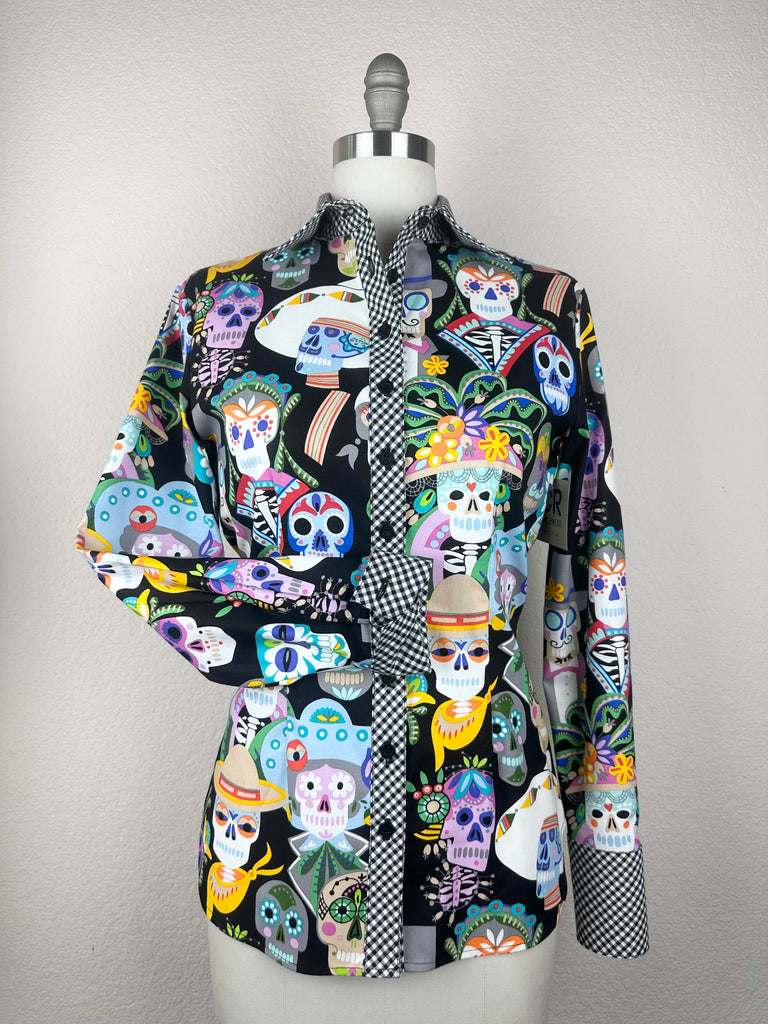 CR RanchWear Physical CR Western Pro Carita Calaveras Sugar Skulls