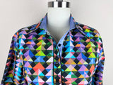 CR RanchWear Physical CR Western Pro Colorful Triangles - FINAL SALE
