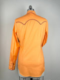 CR RanchWear Physical CR Western Pro Dreamsicle Orange with Feather Contrast- FINAL SALE