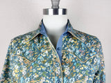 CR RanchWear Physical CR Western Pro Dusty Blue Floral