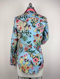 CR RanchWear Physical CR Western Pro Dusty Blue Hacienda Cactus - FINAL SALE