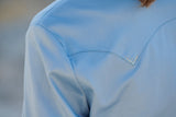 CR RanchWear Physical CR Western Pro Dusty Blue Stretch Cotton Sateen