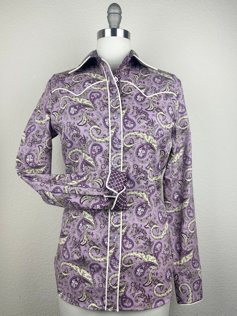 CR RanchWear Physical CR Western Pro Dusty Lilac Paisley
