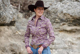 CR RanchWear Physical CR Western Pro Dusty Lilac Paisley