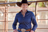 CR RanchWear Physical CR Western Pro Dusty Rose Petal Denim