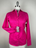 CR RanchWear Physical CR Western Pro Hot Pink Speckled Cotton with Contrast- FINAL SALE