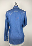 CR RanchWear Physical CR Western Pro Medium Wash Denim with Contrast- FINAL SALE