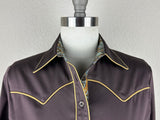 CR RanchWear Physical CR Western Pro Mocha Stretch Cotton Sateen with Paisley