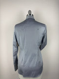 CR RanchWear Physical CR Western Pro Navy and White Diagonal Italian Cotton- FINAL SALE