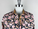 CR RanchWear Physical CR Western Pro Pink and Bronze Floral - FINAL SALE