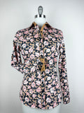 CR RanchWear Physical CR Western Pro Pink and Bronze Floral - FINAL SALE
