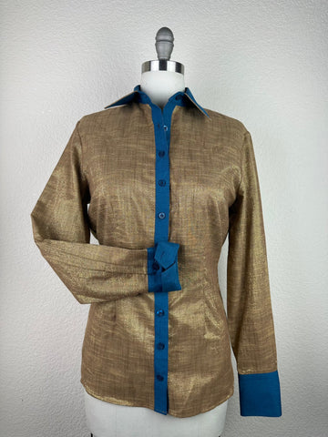 CR RanchWear Physical CR Western Pro Sparkling Bronze with Aegean- FINAL SALE