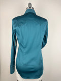 CR RanchWear Physical CR Western Pro Teal Stretch Cotton Sateen