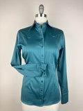 CR RanchWear Physical CR Western Pro Teal Stretch Cotton Sateen