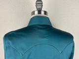 CR RanchWear Physical CR Western Pro Teal Stretch Cotton Sateen