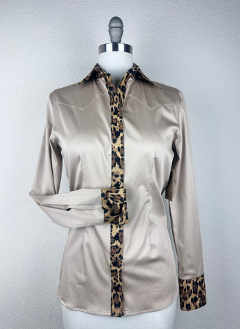 CR RanchWear Physical CR Western Pro Wild About Leopard Sandstone