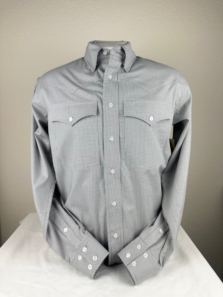 CR RanchWear Physical Men's CR Ranch Pro Gray Dimension Italian Cotton