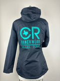 CR RanchWear Physical Women's CR All-Weather Black Jacket- Teal