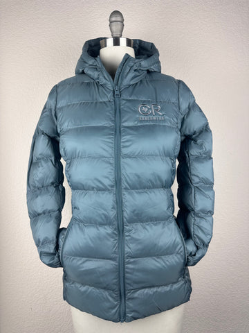 CR RanchWear Physical Women's CR Dusty Teal Puffy Jacket