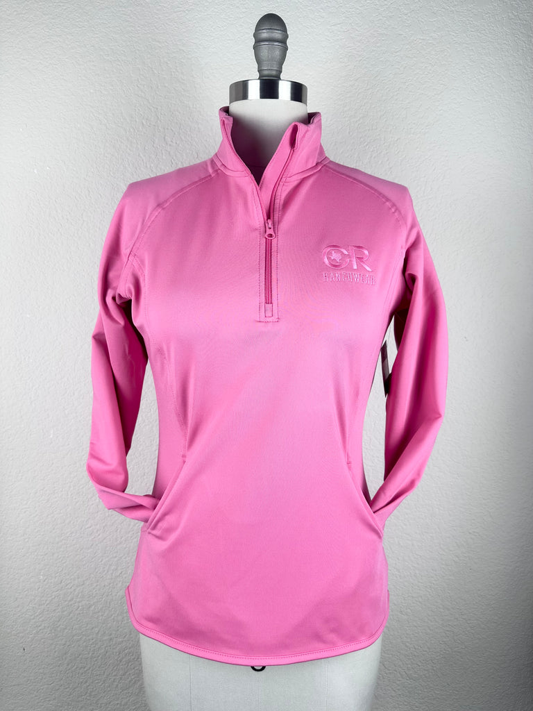 CR RanchWear Physical Women's Pink 1/4 Zip Jacket