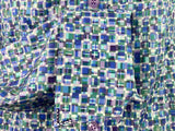 CR RanchWear Apparel & Accessories CR Classic Lavender and Blue Pixel Stretch Cotton Sateen