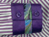 CR RanchWear Apparel & Accessories CR Statement Purple Pinstripe