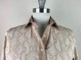 CR RanchWear Apparel & Accessories CR Tradition Tan Snakeskin with Toasted Almond
