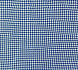 CR RanchWear CR Western Pro Blue and White Houndstooth Italian Cotton