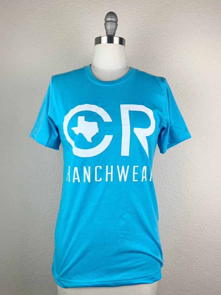 CR RanchWear Physical CR Bright Sky Blue Tee