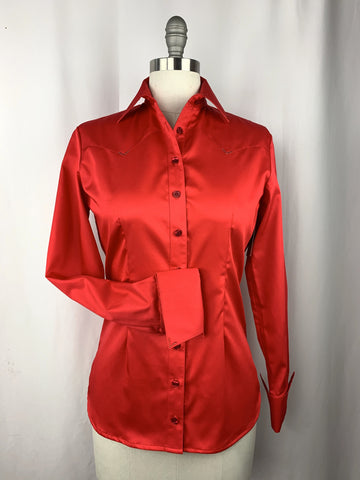 CR RanchWear Physical CR Classic Bright Red Cotton Sateen