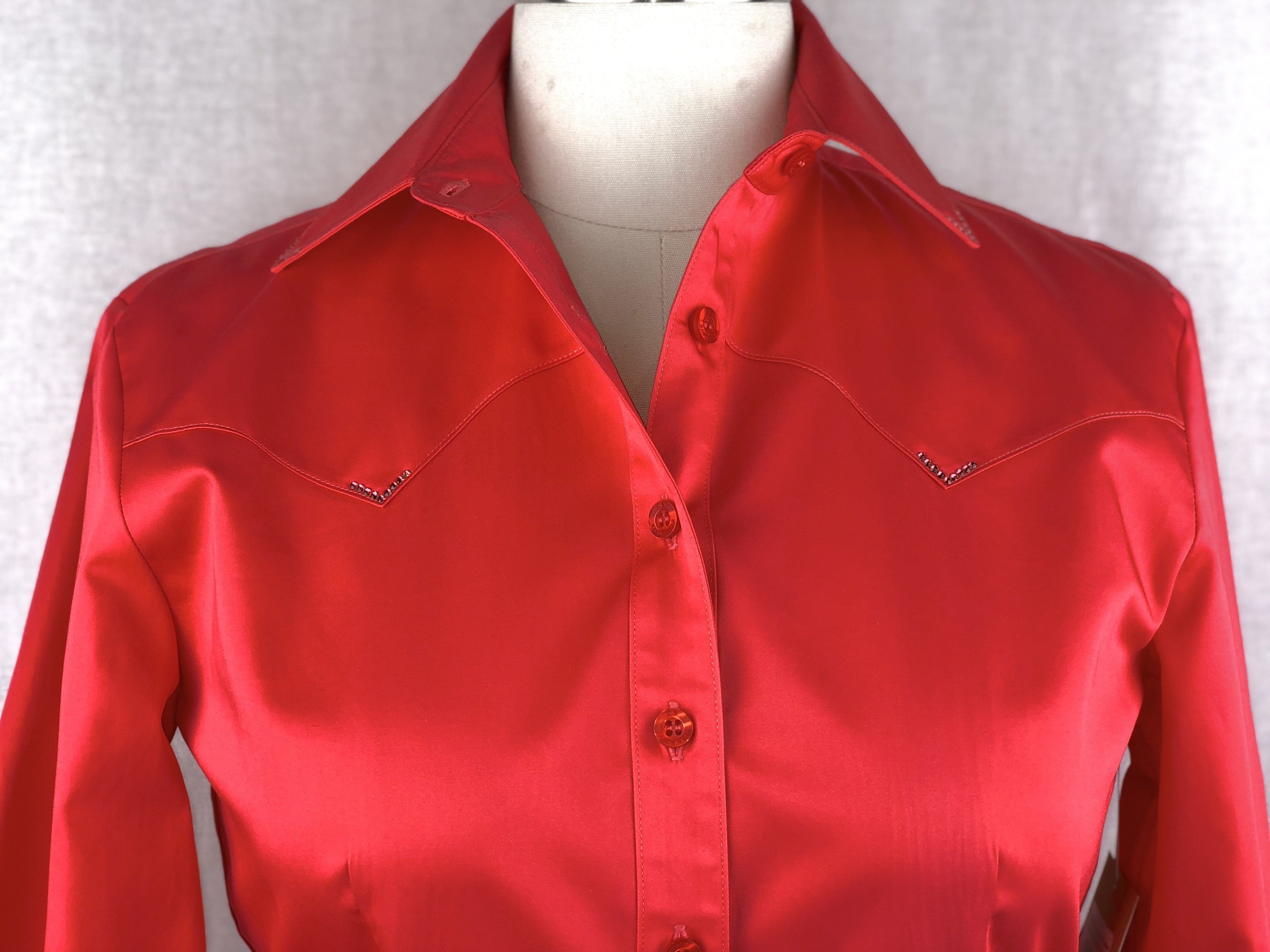 Buy CR Classic Hot Coral Cotton Sateen FINAL SALE at CR RanchWear for only 99.00