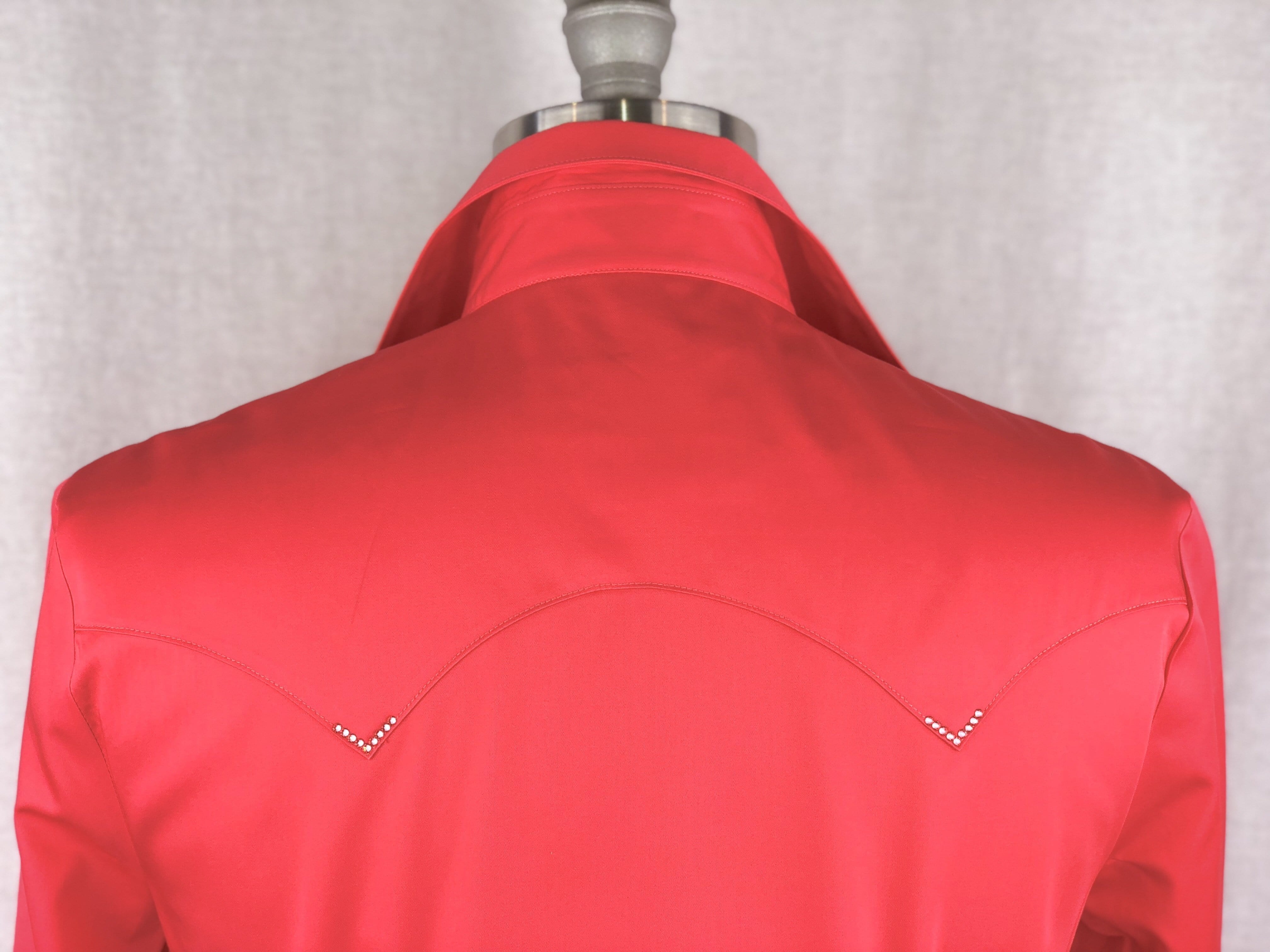 Buy CR Classic Hot Coral Cotton Sateen FINAL SALE at CR RanchWear for only 99.00