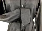 CR RanchWear Physical CR Classic Steel Gray Italian Cotton with Black Piping