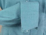 CR RanchWear Physical CR Classic Turquoise and White Italian Cotton