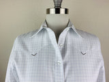 CR RanchWear Physical CR Classic White with Royal Woven Square Italian Cotton