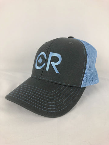 CR RanchWear Physical CR Denim and Gray Mesh Hat
